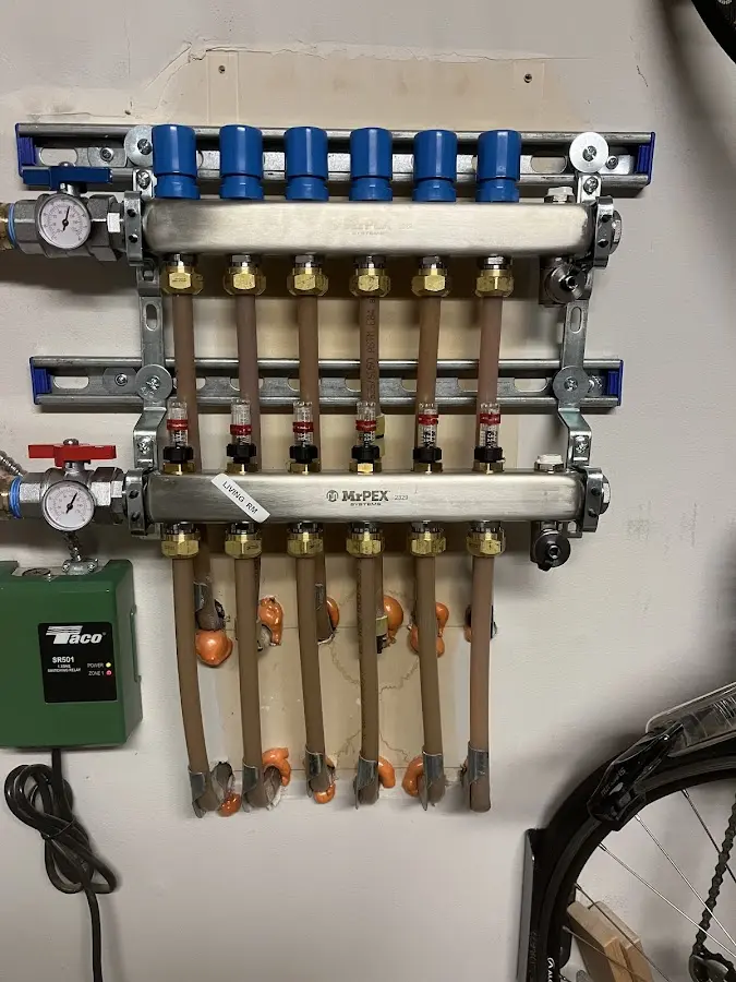 Plumber performing Leak Detection at a residential property in The Acreage