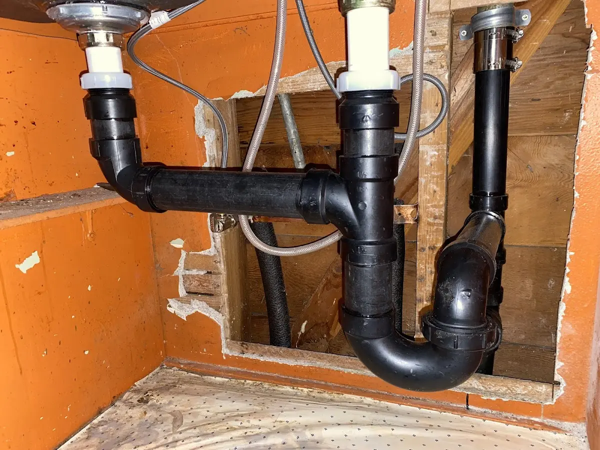 Professional Repiping Services equipment and tools on the job in The Acreage